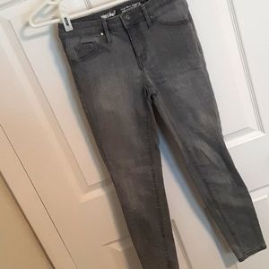 Mossimo Gray High Rise Jegging Size 00